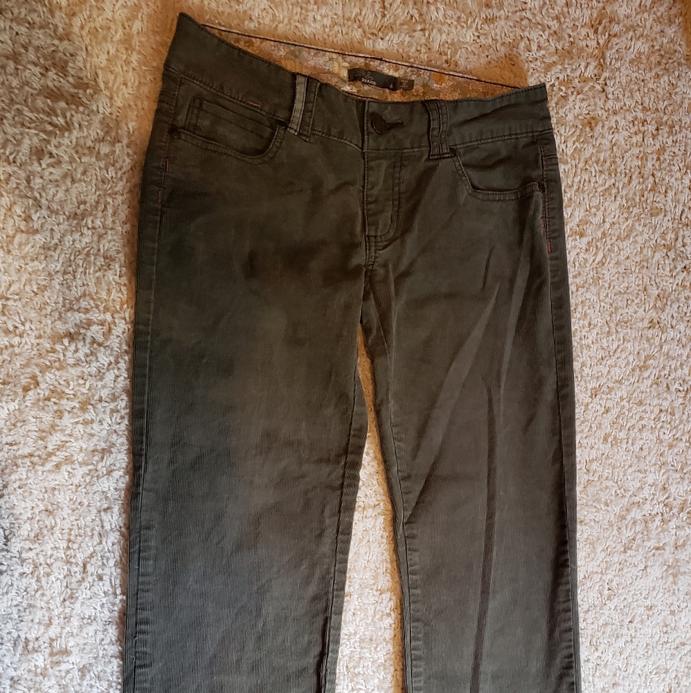 PRANA Corduroys Sz 4